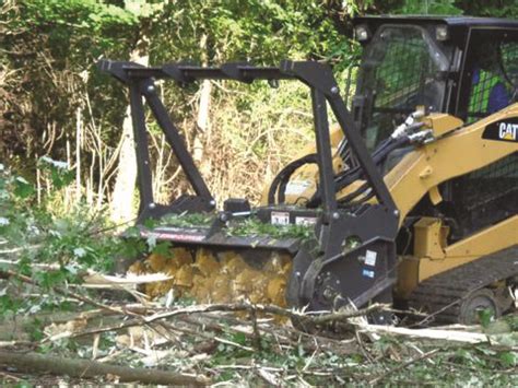 skid steer mulcher for rent near washington state|land clearing equipment near me.